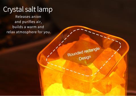 Lisslune | USB Crystal Light Himalayan Salt LED Lamp