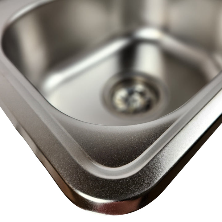 Lisslune | Stainless Steel Sink Satin 38x38x16 cm