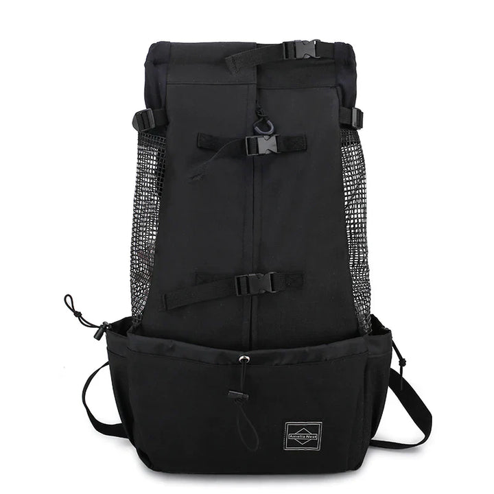Lisslune | Dog Backpack – Comfortable Carrying Bag for Medium Dogs with Safety Strap and Storage Pockets