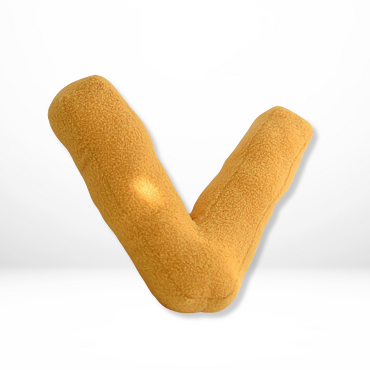 Lisslune | Alphabet Cushion Velura – Soft Velvet Decorative Cushion in Every Letter of the Alphabet