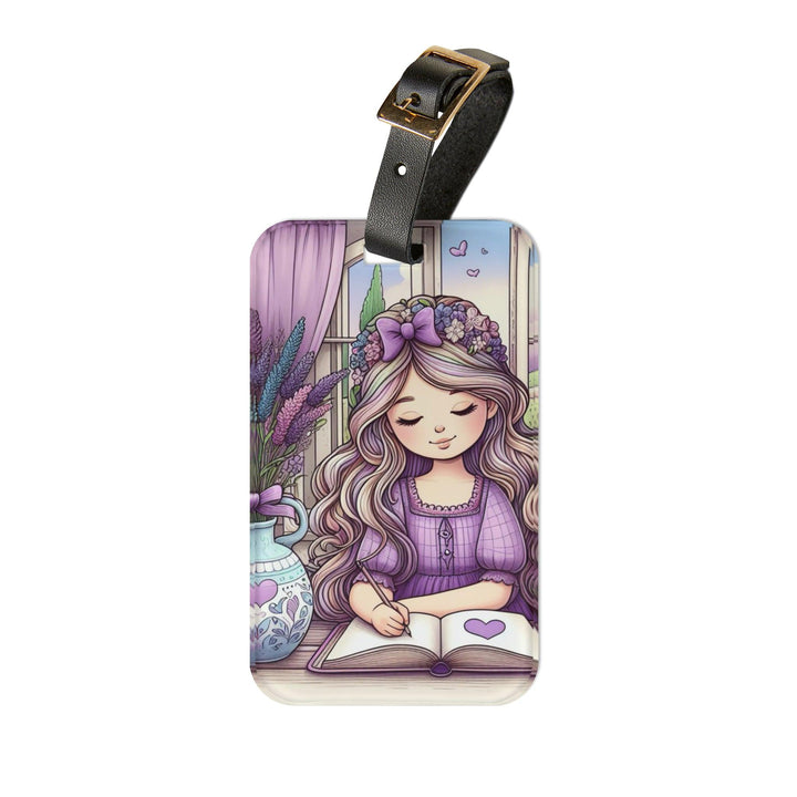 Lisslune | Personalized Premium Acrylic Luggage Tag Collection by Maison d'Elite: Travel with Elegance