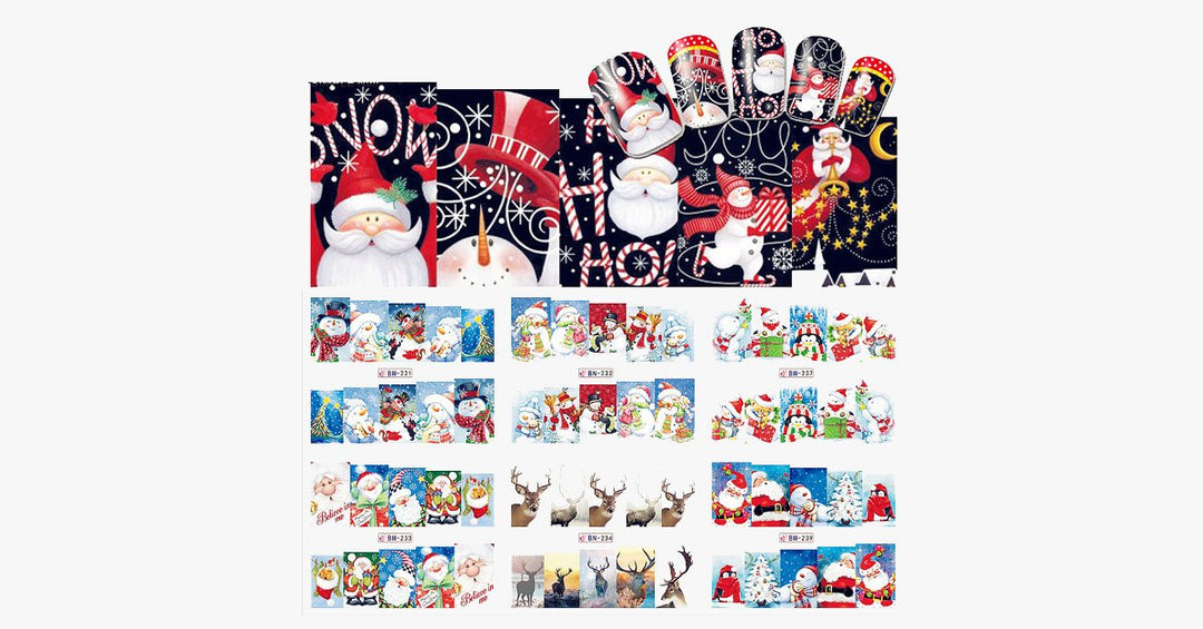 Lisslune | Christmas Nail Stickers