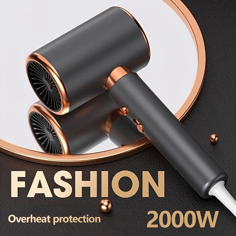 Lisslune | AeroForce | 2000W Professional Hair Dryer with Hot & Cold Air Function