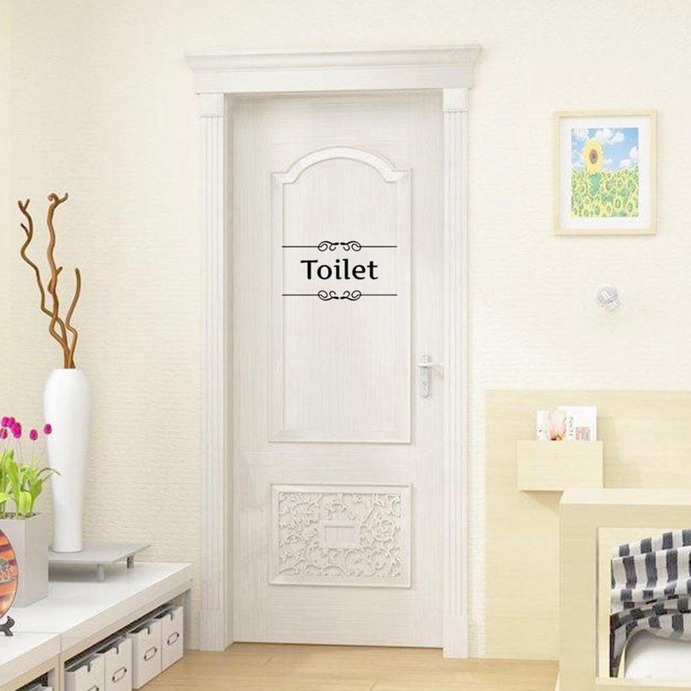 Lisslune | Custom Toilet-Themed PVC Wall Decal Sticker for Bathroom Makeover