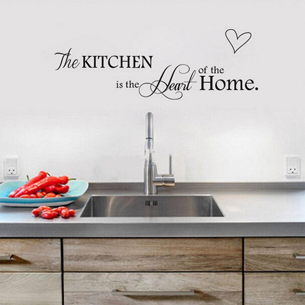 Lisslune | Charming Kitchen Wall Quote Sticker - Stylish Home Decor Enhancement