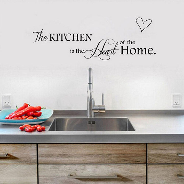 Lisslune | Charming Kitchen Wall Quote Sticker - Stylish Home Decor Enhancement