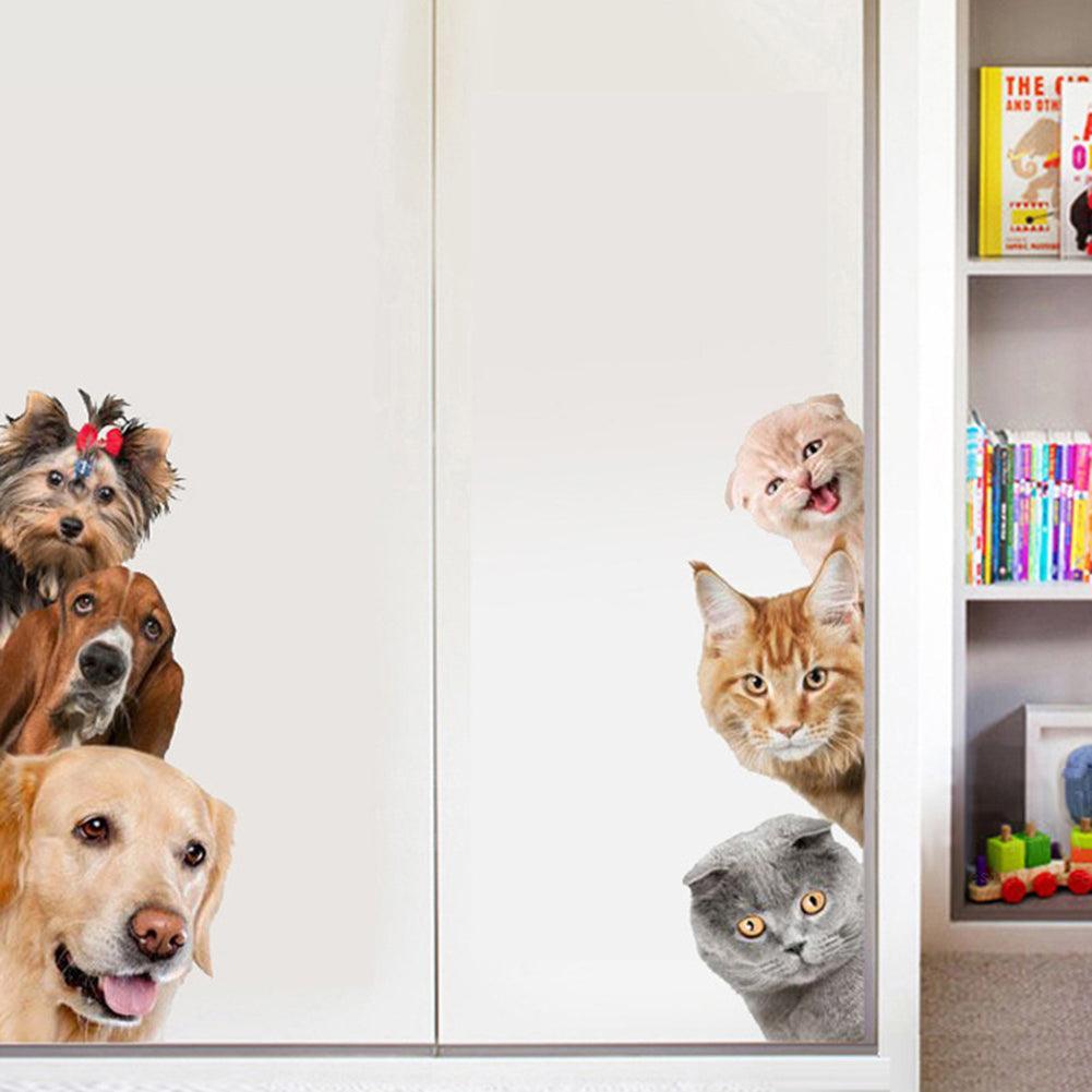 Lisslune | Charming Pet-Themed Wall Stickers: Fun DIY Décor for Your Home