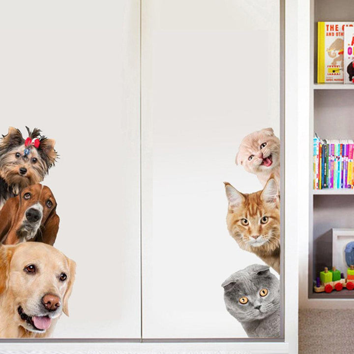 Lisslune | Charming Pet-Themed Wall Stickers: Fun DIY Décor for Your Home