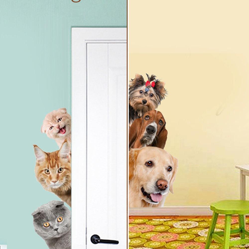 Lisslune | Charming Pet-Themed Wall Stickers: Fun DIY Décor for Your Home