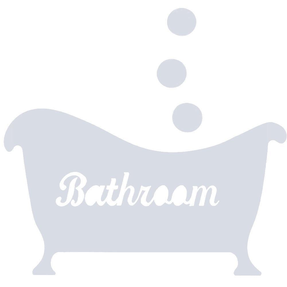 Lisslune | Elegant 3D Acrylic Bath Wall Stickers for Luxurious Bathroom Design