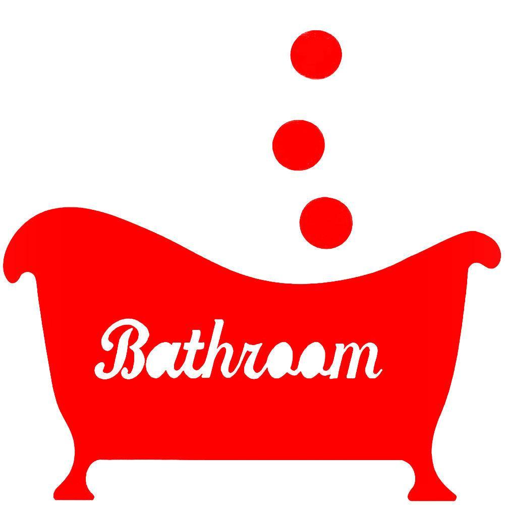 Lisslune | Elegant 3D Acrylic Bath Wall Stickers for Luxurious Bathroom Design