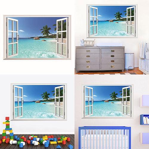 Lisslune | Serene Ocean Escape 3D Wall Art - DIY Home Decor Set