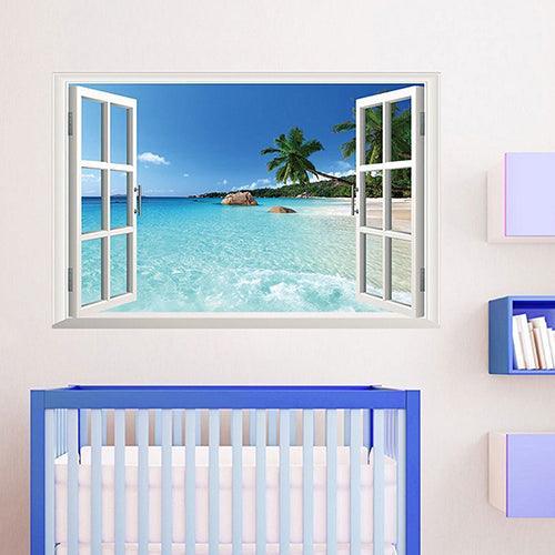 Lisslune | Serene Ocean Escape 3D Wall Art - DIY Home Decor Set