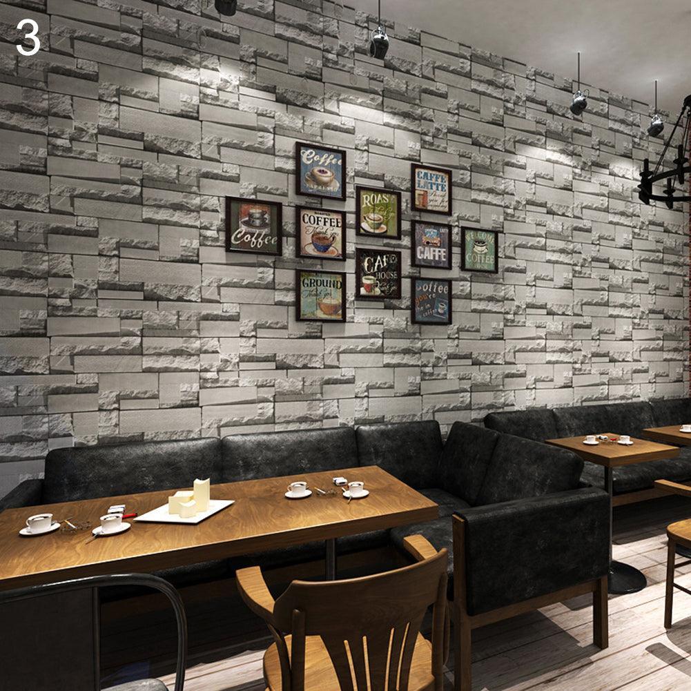 Lisslune | Chic Brick Pattern Peel and Stick Wallpaper - Easy to apply and customize your space