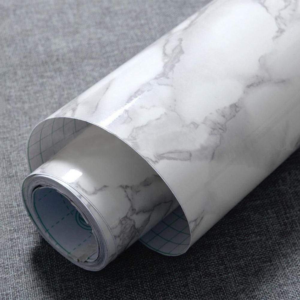 Lisslune | Elegant Marble Style Removable Wall Decoration for Effortless Home Renovation
