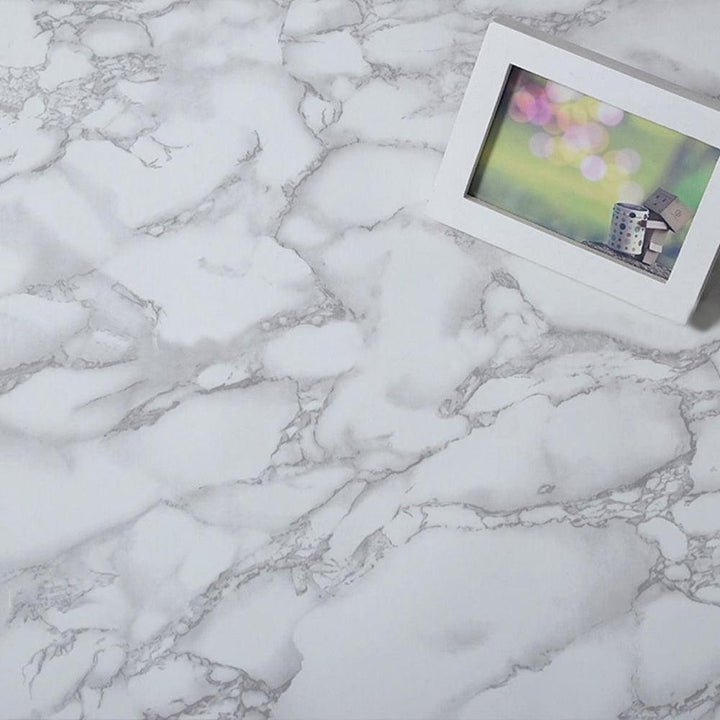 Lisslune | Elegant Marble Style Removable Wall Decoration for Effortless Home Renovation