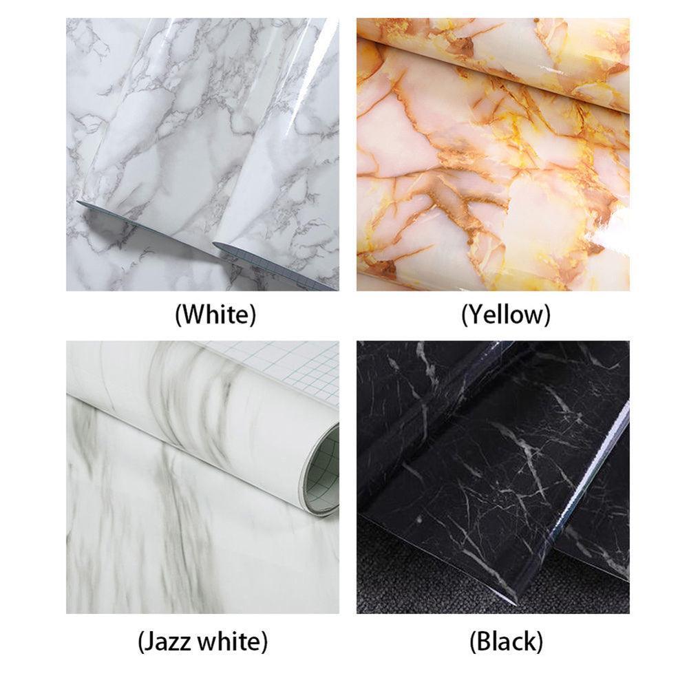 Lisslune | Elegant Marble Style Removable Wall Decoration for Effortless Home Renovation