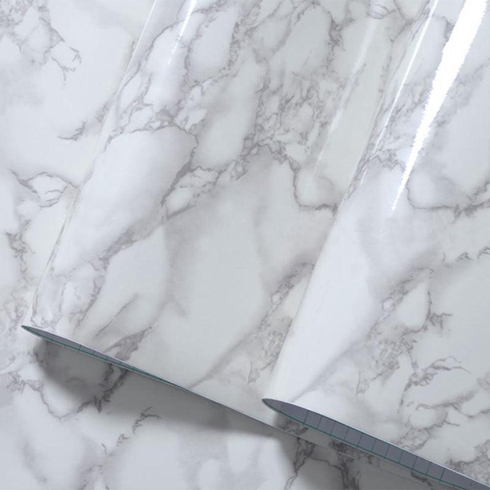Lisslune | Elegant Marble Style Removable Wall Decoration for Effortless Home Renovation