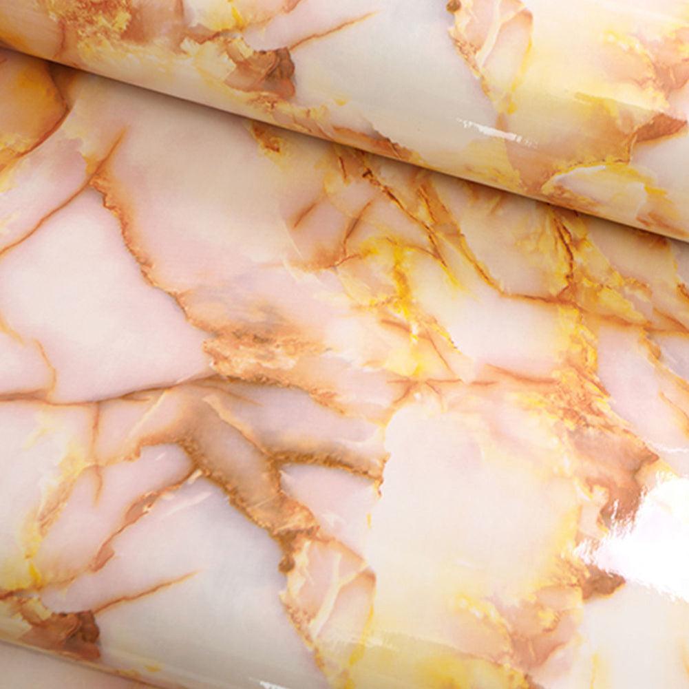 Lisslune | Elegant Marble Style Removable Wall Decoration for Effortless Home Renovation
