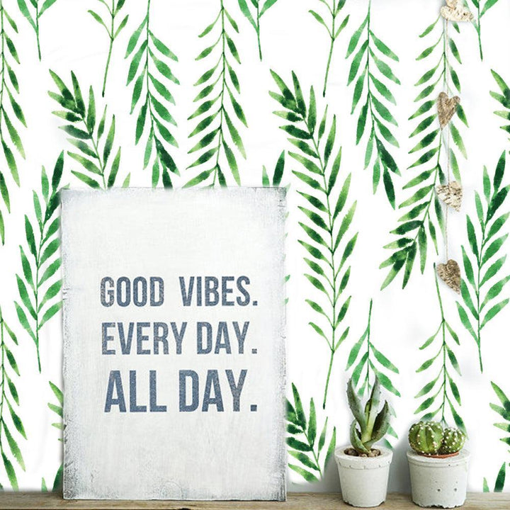 Lisslune | Experience your decor anew with stylish leaf wall sticker DIY kit