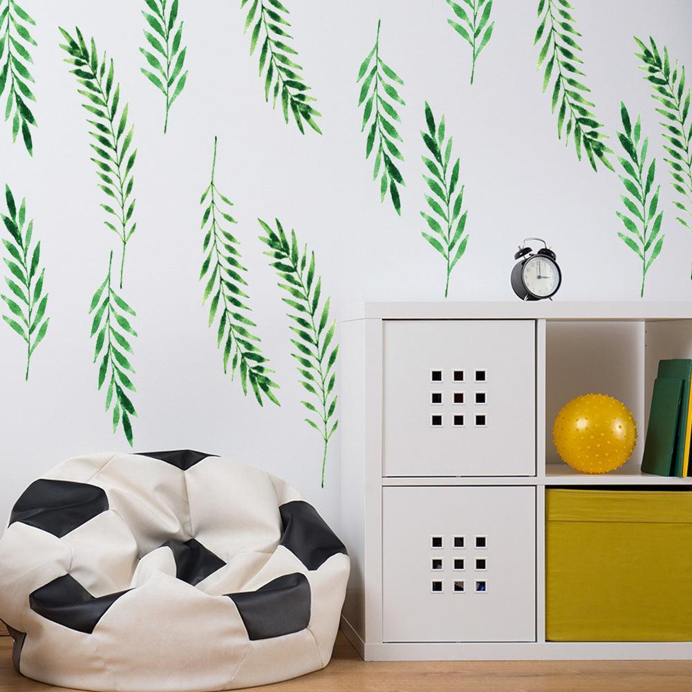 Lisslune | Experience your decor anew with stylish leaf wall sticker DIY kit