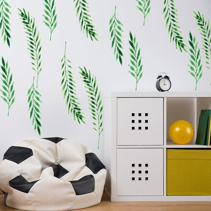 Lisslune | Experience your decor anew with stylish leaf wall sticker DIY kit