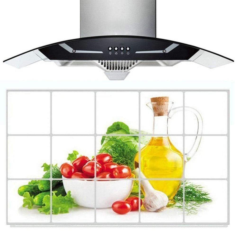 Lisslune | Charming Freshness: Waterproof Fruit & Vegetable Wall Art Stickers for Your Kitchen