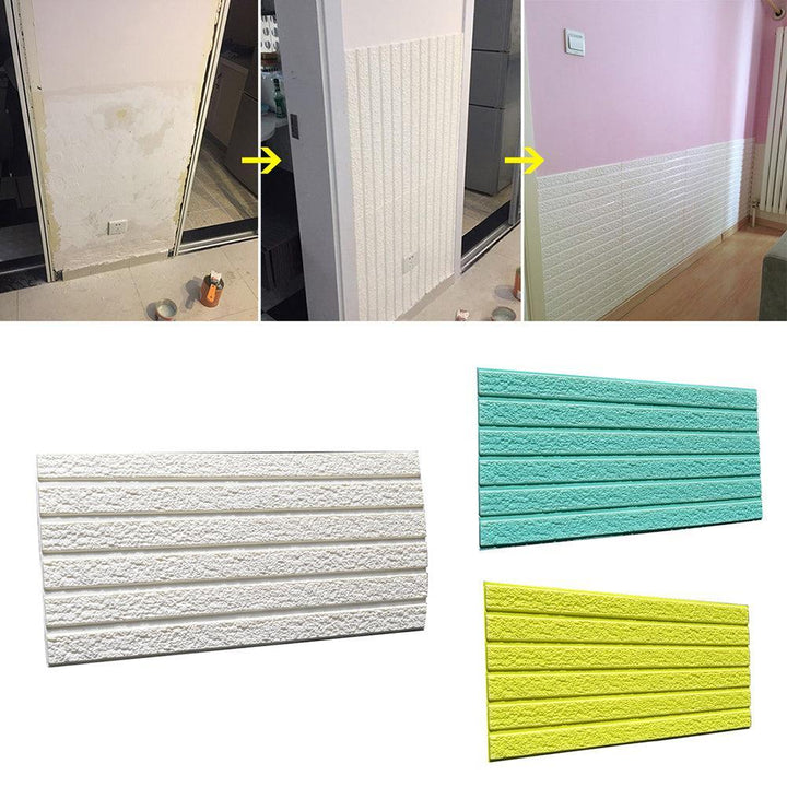 Lisslune | Modern 3D Foam Stone Wall Panels for Stylish Home Decor and Sound Insulation