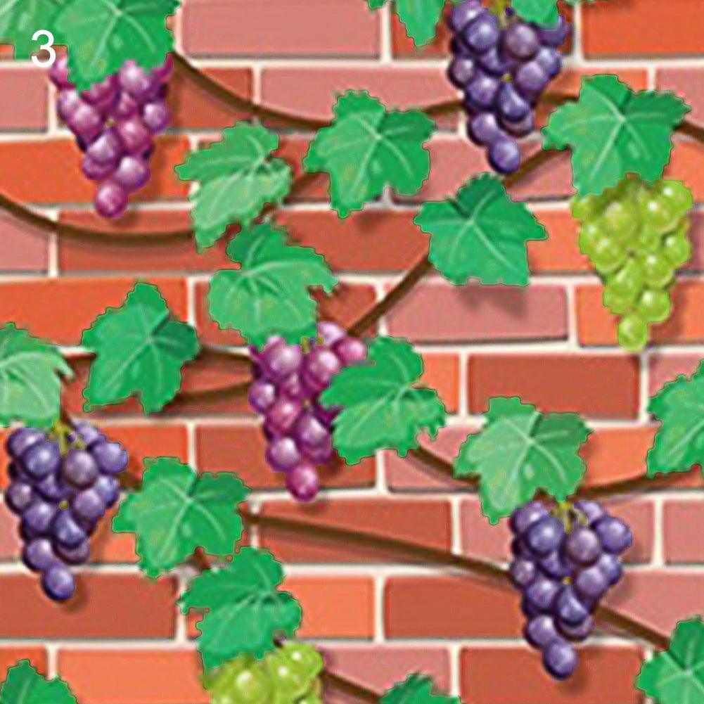 Lisslune | Contemporary PVC Brick Pattern Wall Decal for Stylish Kitchen and Bathroom Makeovers