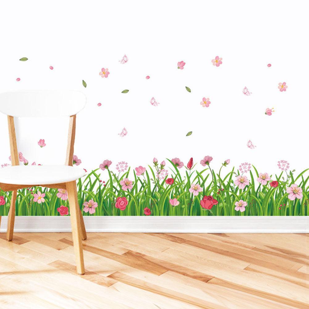 Lisslune | Playful Butterfly and Flower Wall Stickers - Elegant Home Decor Enhancements