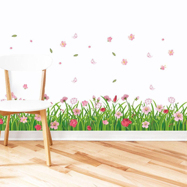 Lisslune | Playful Butterfly and Flower Wall Stickers - Elegant Home Decor Enhancements