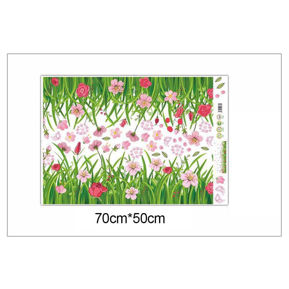 Lisslune | Playful Butterfly and Flower Wall Stickers - Elegant Home Decor Enhancements