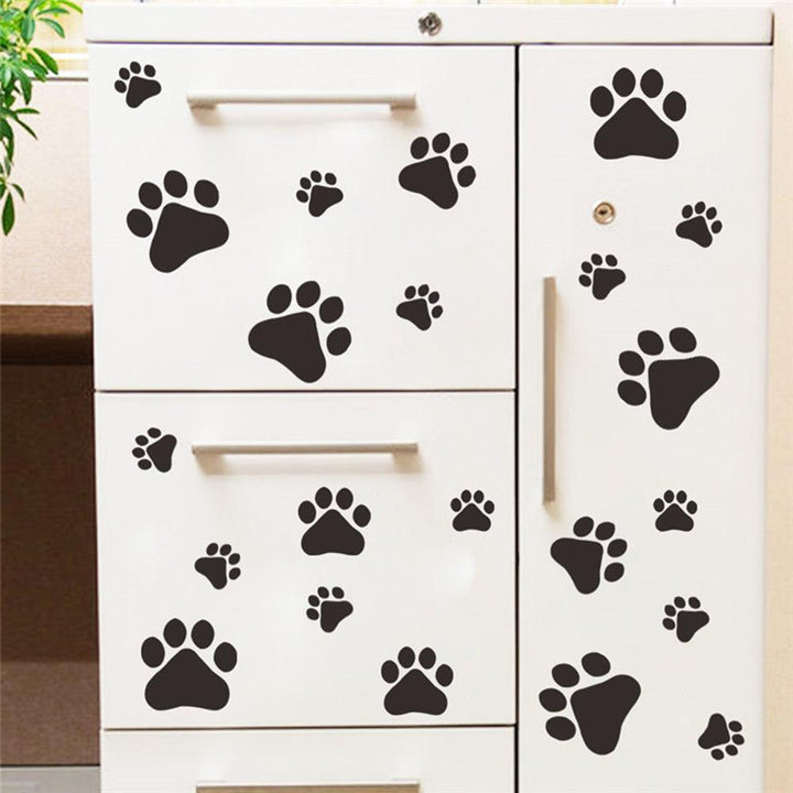 Lisslune | Funny Cartoon Animal Footprint Wall Stickers for Cheerful Kids' Decoration