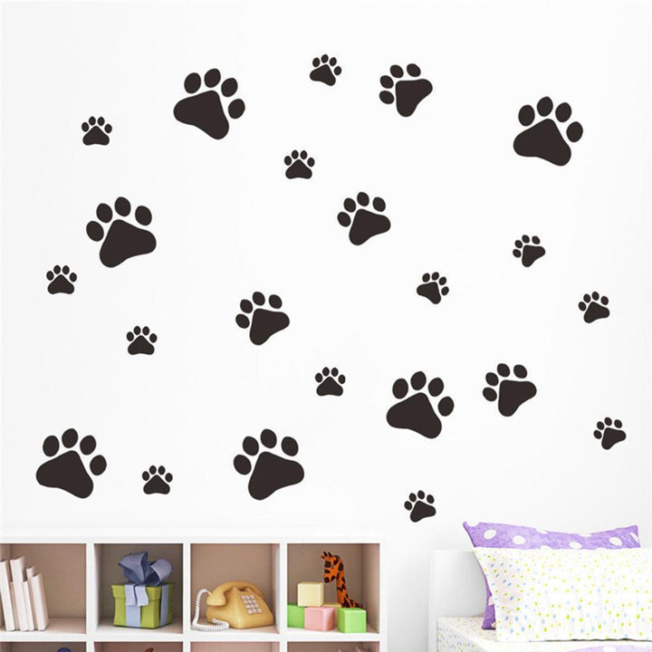 Lisslune | Funny Cartoon Animal Footprint Wall Stickers for Cheerful Kids' Decoration