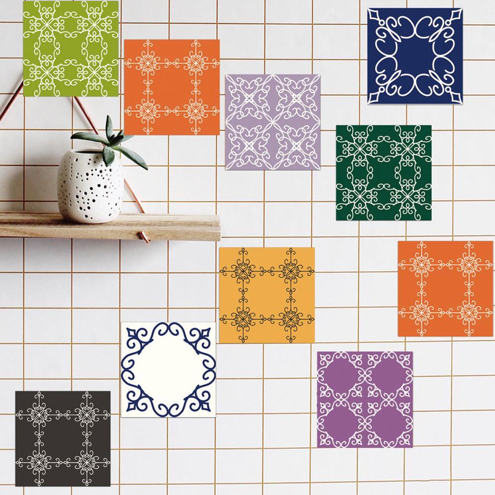 Lisslune | Environmentally friendly waterproof PVC tile stickers for kitchen and bathroom renovation