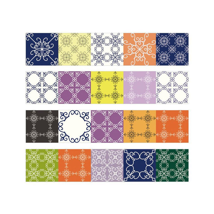 Lisslune | Environmentally friendly waterproof PVC tile stickers for kitchen and bathroom renovation