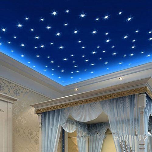Lisslune | Mystic Dreamy Night Glow Star Sticker Collection - Funny Decoration for Kids