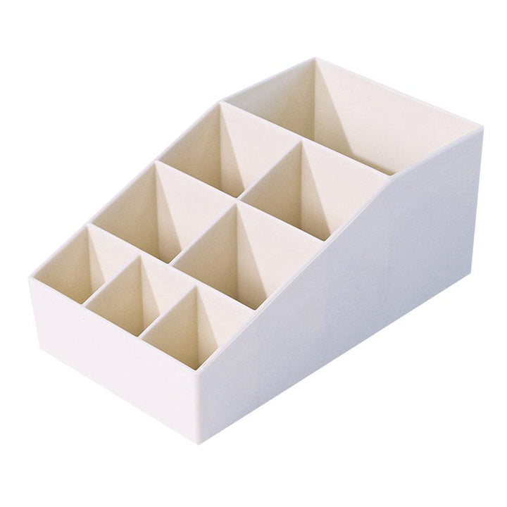 Lisslune | Stylish solid color makeup and jewelry organizer - Elegant compact storage solution for desk and vanity