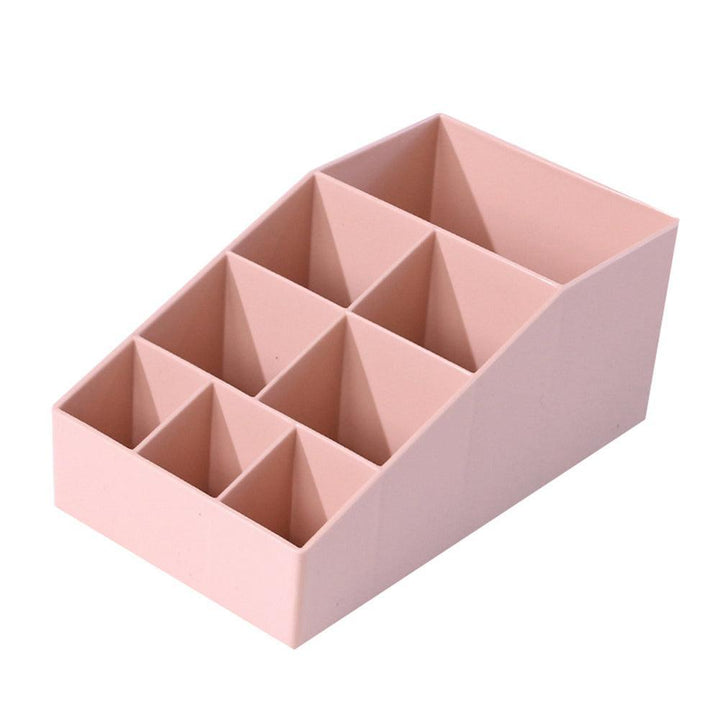 Lisslune | Stylish solid color makeup and jewelry organizer - Elegant compact storage solution for desk and vanity
