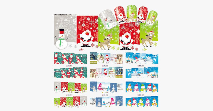 Lisslune | Christmas Nail Stickers