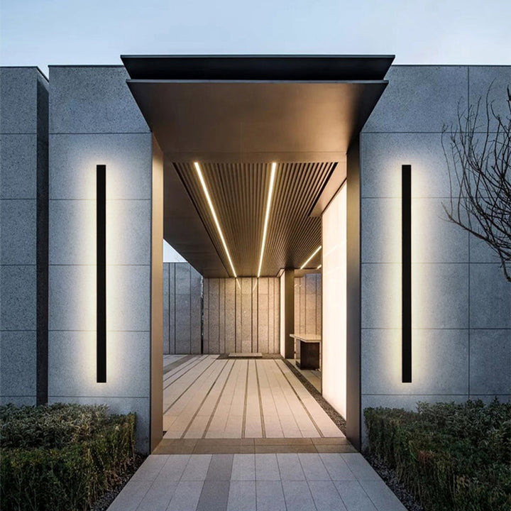 Lisslune | Waterproof LED Wall Sconce | Minimalist Design for Indoor & Outdoor Use. Dimmable Options Available