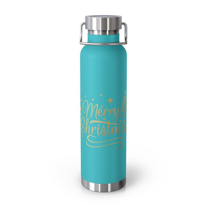 Lisslune | Vacation Joy Vacuum Insulated Stainless Steel Water Bottle - 22 Oz with Wide Neck