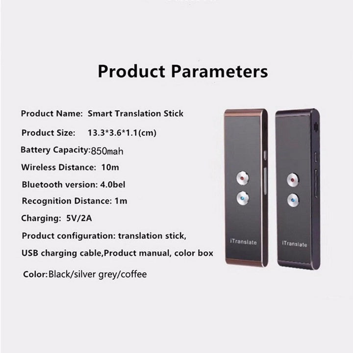 Lisslune | LinguaSync | Wireless Translator | Real-Time Translation | Multilingual Communication