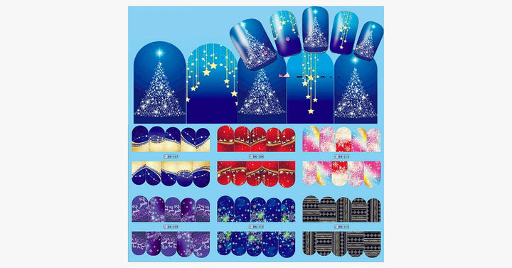 Lisslune | Christmas Nail Stickers