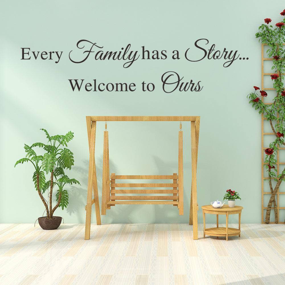 Lisslune | Sentimental Family Memories PVC Wall Art - Emotional Home Decor Accent