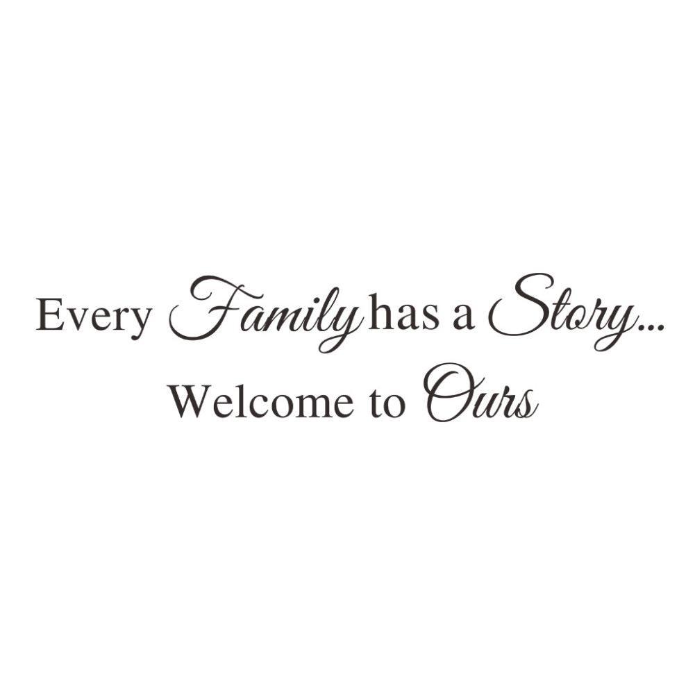 Lisslune | Sentimental Family Memories PVC Wall Art - Emotional Home Decor Accent