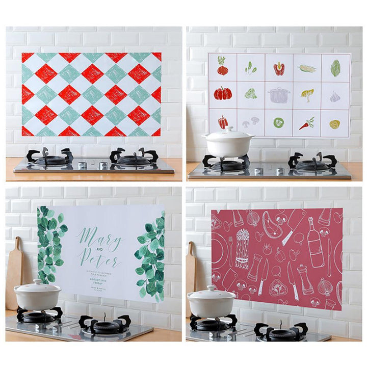 Lisslune | Transform your kitchen with elegant waterproof aluminum foil wall decoration