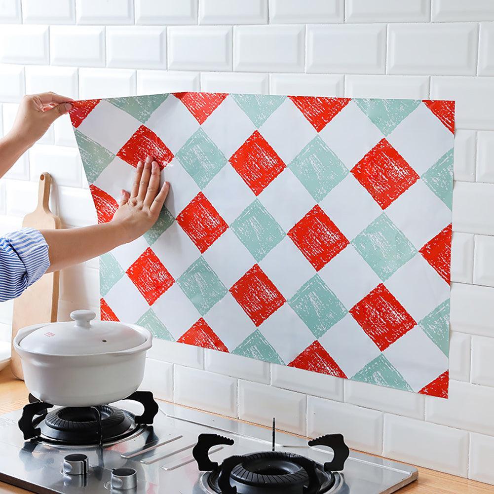 Lisslune | Transform your kitchen with elegant waterproof aluminum foil wall decoration