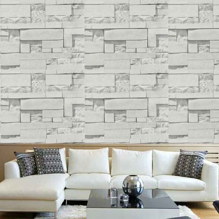 Lisslune | Chic 3D Brick Wall Decal for Elegant Home Transformation
