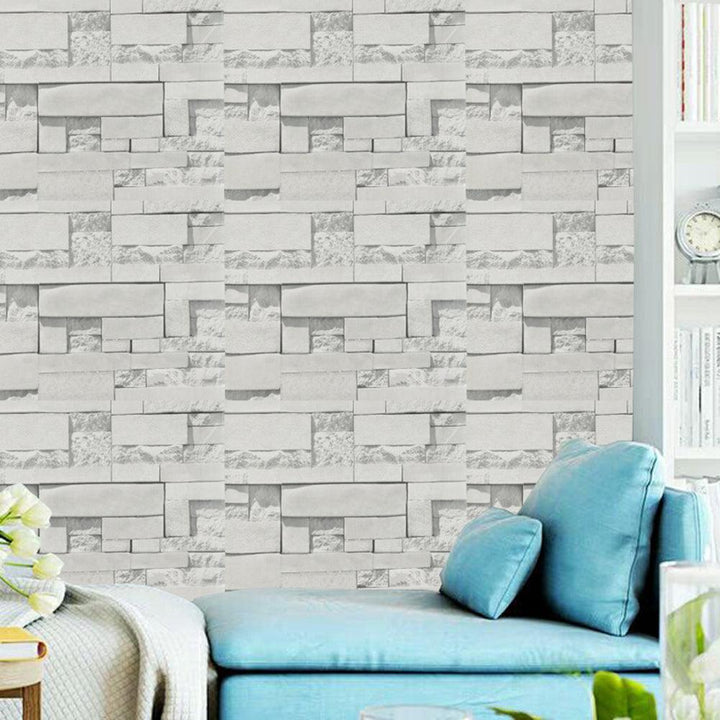 Lisslune | Chic 3D Brick Wall Decal for Elegant Home Transformation